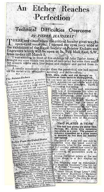 Newspaper Cuttings 1936