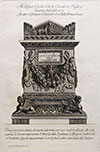 Gianbattista Piranesi, Mozano di Mestre, Venice 1720 – 1778 Rome. Cinerary Urn ornamented with an Owl. Original etching.