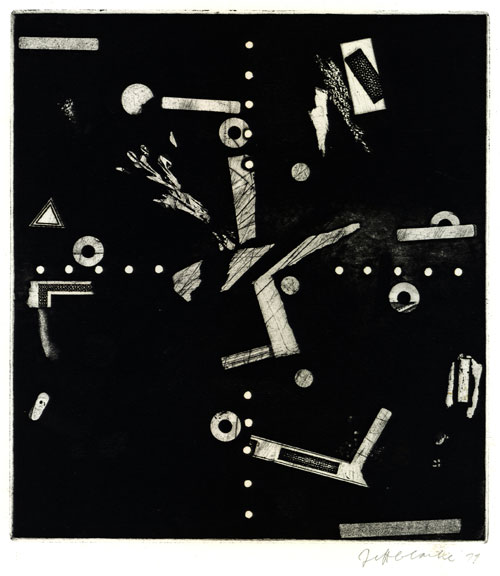 Jeff Clarke at 80 | Exhibition by Elizabeth Harvey-Lee | Jeff Clarke: Untitled Abstract: Variation on a Cruciform III. 