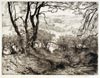 Isabel Codrington, Swimbridge, Devon 1874 – 1943 Minehead, Somerset. The Window of Trees. Original etching, c1930.