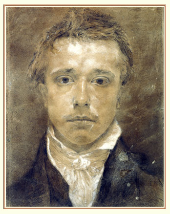 Samuel Palmer. Self Portrait c1826. Courtesy Ashmolean Museum, Oxford
