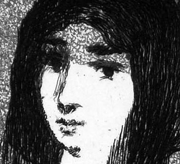 Edouard Manet (1832–1883): La Femme à la Mantille (Fleure exotique). 
